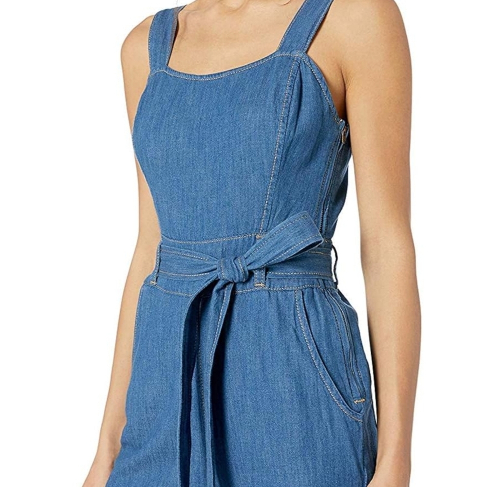 Ella Moss Denim Jumpsuit Sz 27 - Picture 3 of 13